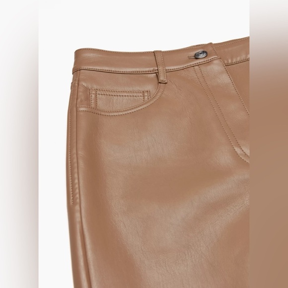 Aritzia Wilfred Melina Faux Leather Pant - Picture 3 of 13